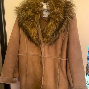 Pamela McCoy suede jacket